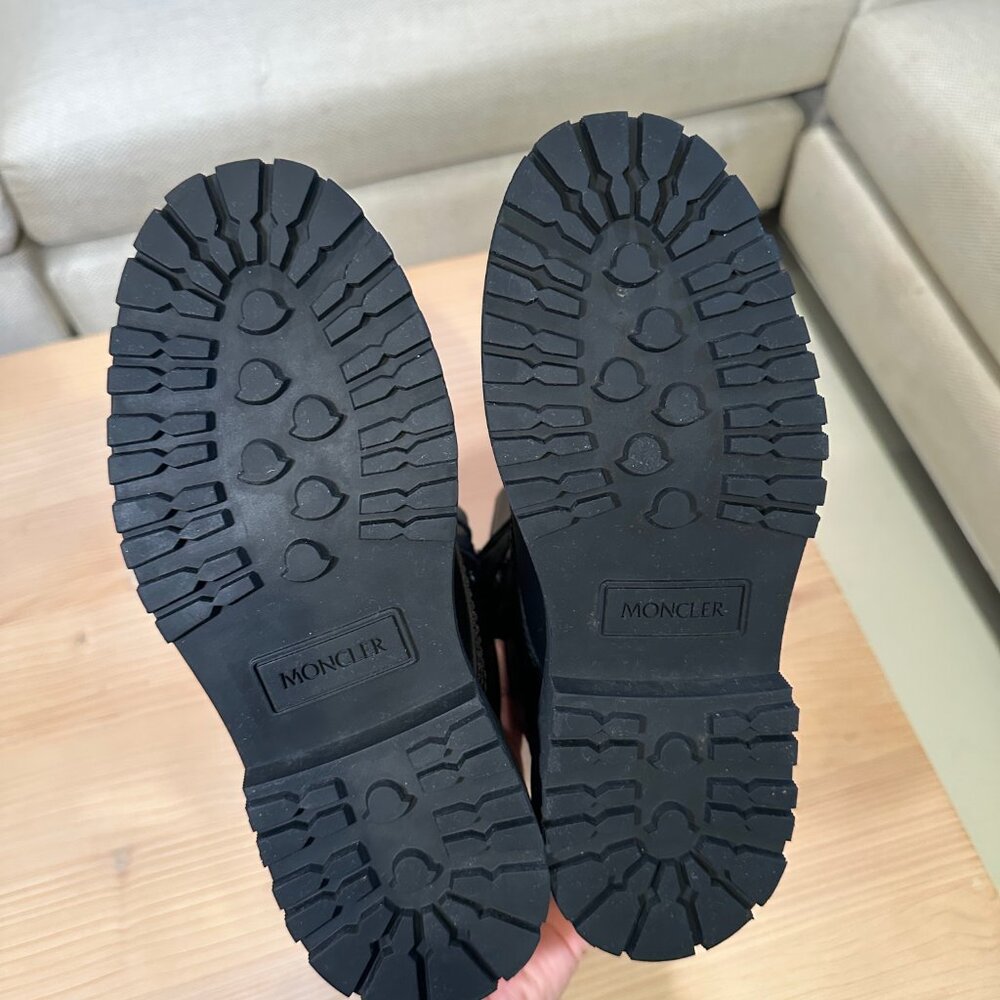 Moncler Combat Boots - Black (Women's EU 38/Size 8) - Picture 6 of 13
